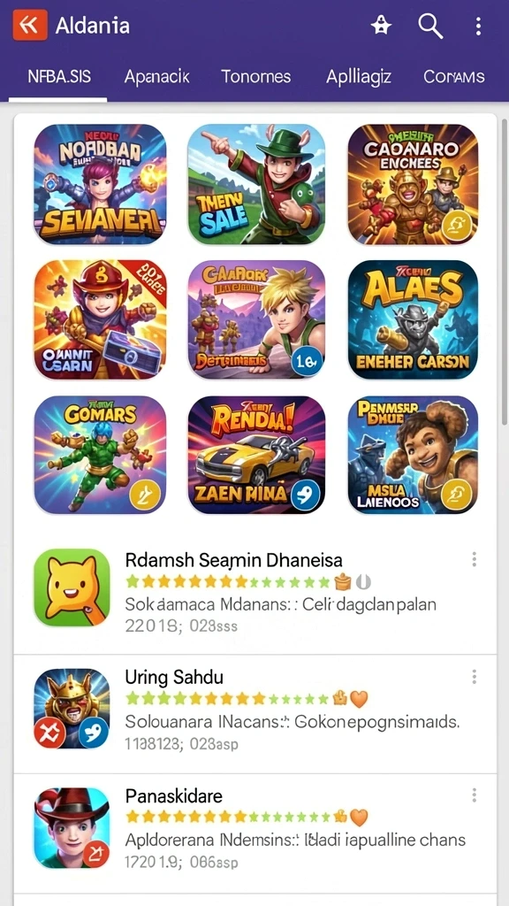 bosplay77 - Tangkapan layar menampilkan grafis yang menakjubkan dari level petualangan.