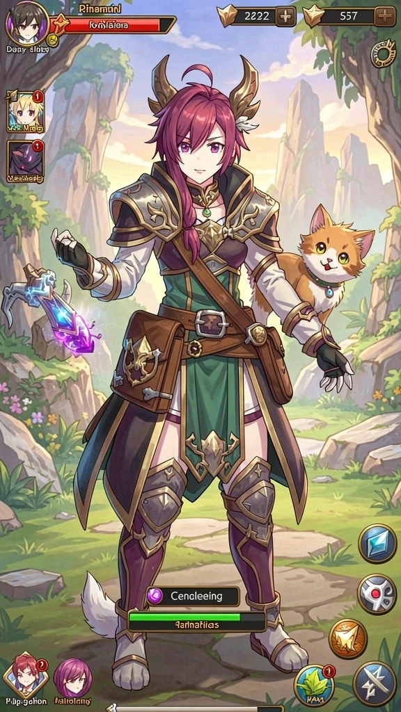gatotkaca123 - Visual indah dari dunia fantasi dalam game.