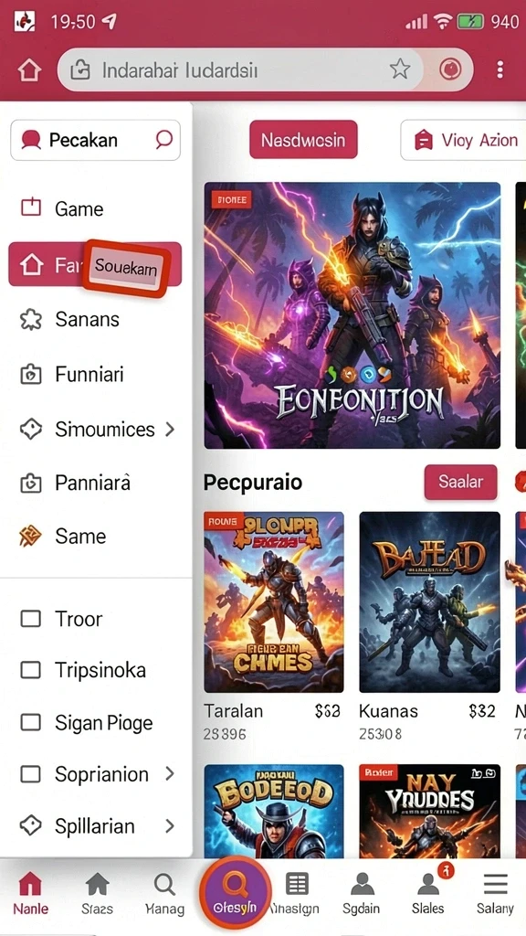 goldraja - Karakter yang beragam dengan kemampuan unik.