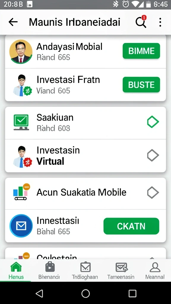 me355 - Tangkapan layar menunjukkan karakter siap bertarung.