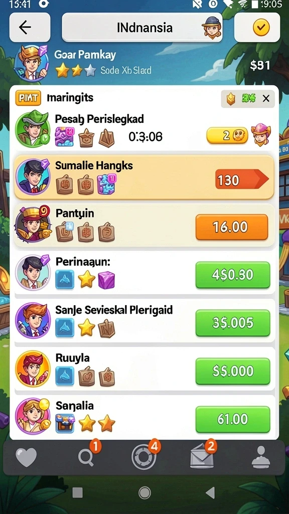 vegas338 - Tampilan permainan slot yang menawan dan berwarna-warni.